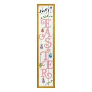 43 in. Decorated Easter Porch Decor