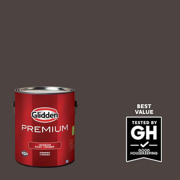 Glidden Premium 1-gal. Phantom Mist PPG1002-7 Semi-Gloss Interior Latex Paint