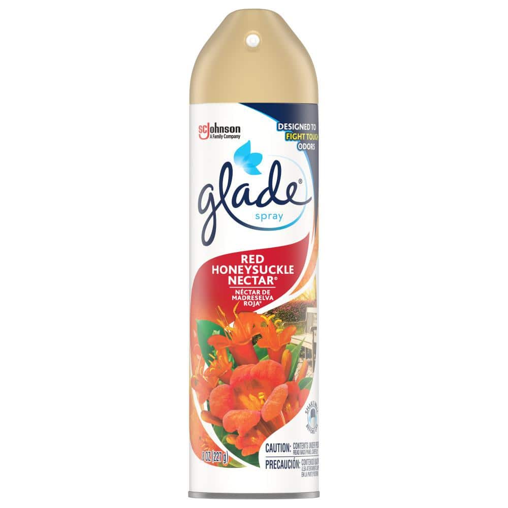 Glade 8 oz. Red Honeysuckle Nectar Air Freshener Spray 632784 The