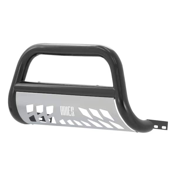Aries 3-Inch Black Steel Bull Bar, No-Drill, Select Chevrolet, GMC C, K, Suburban, Tahoe