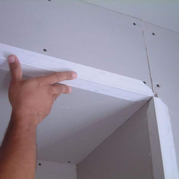 Strait-Flex 1.5-in x 8-ft Vinyl 90 Degree Corner Bead