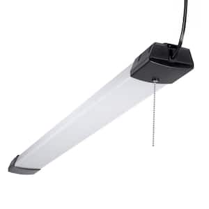 SHP 46 in. 128-Watt Equivalent, 10000-Lumens Integrated LED, White Shop Light, 4000K CCT