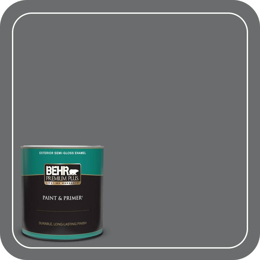 1 qt. #770F-5 Dark Ash Semi-Gloss Enamel Exterior Paint & Primer price history on PriceWatchPro