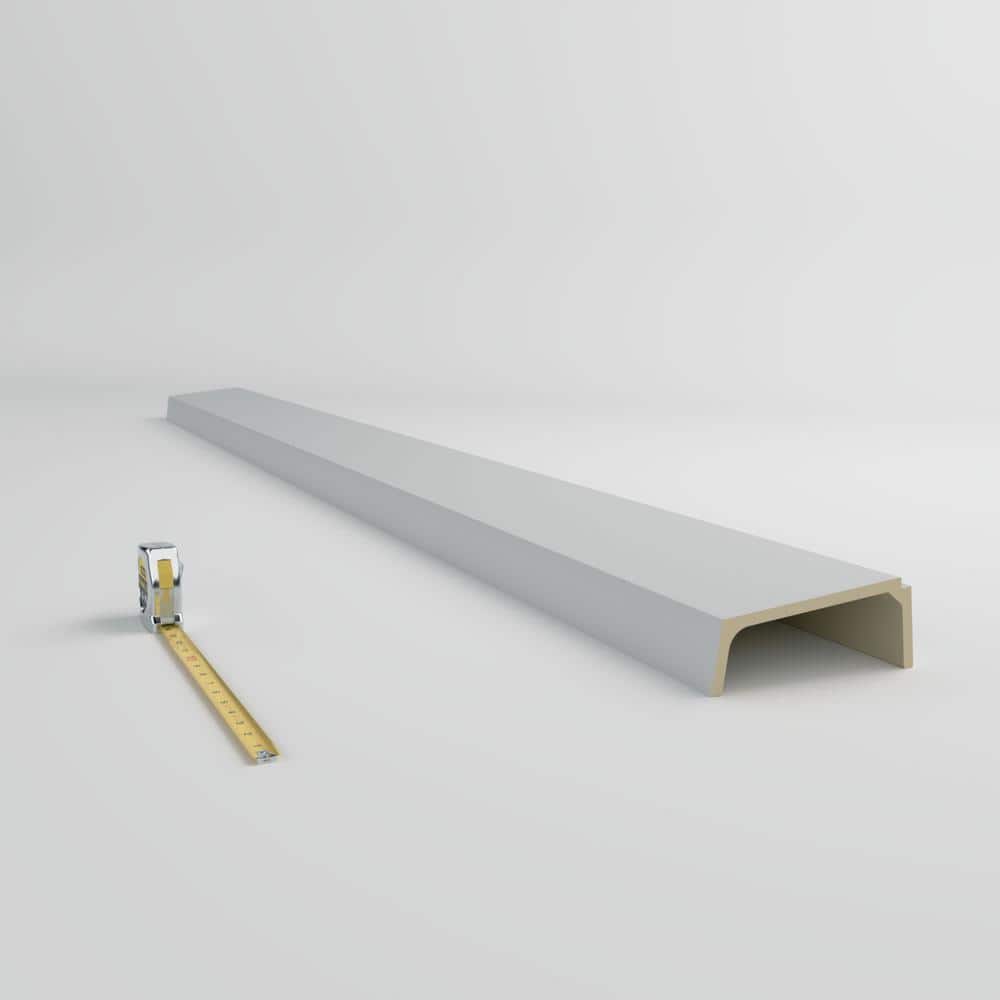 Josie 94.5" Unfinished Polyurethane Crown Moulding
