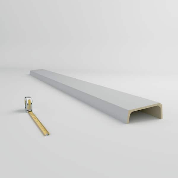 Ekena Millwork Josie 7.875 in. D x 7.875 in. W x 94.5 in. L Polyurethane Crown Moulding