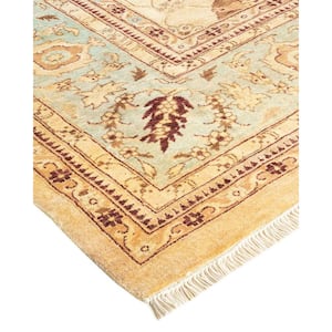 Pink 8 ft. 2 in. x 10 ft. 3 in. Fine Vibrance One-of-a-Kind Hand-Knotted Area Rug