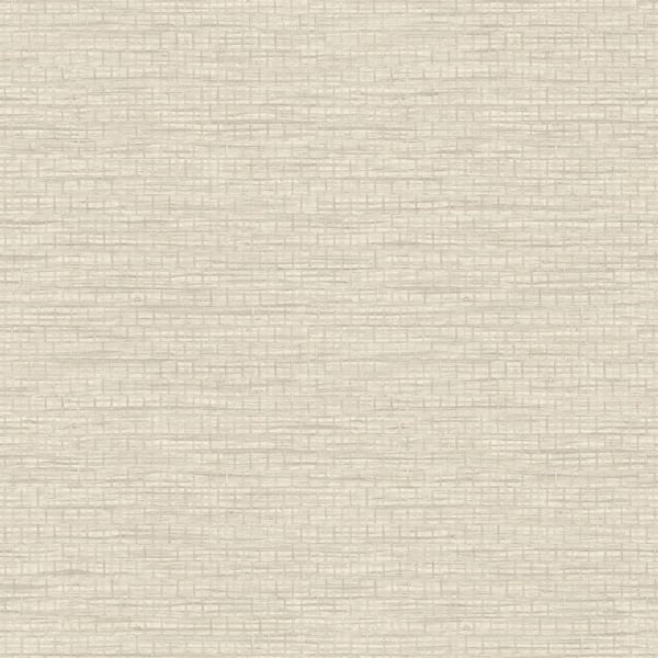 Chesapeake 20.50 in. W x 396 in. L Light Grey Plaited Grass Wallpaper Sample