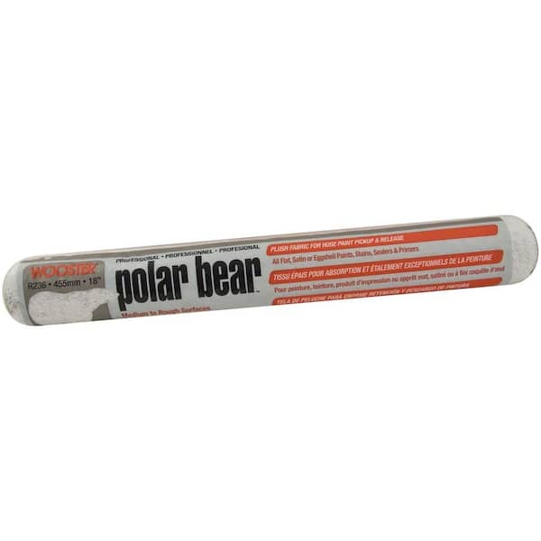 Wooster 18 in. Polar Bear High Capacity Plush Roller