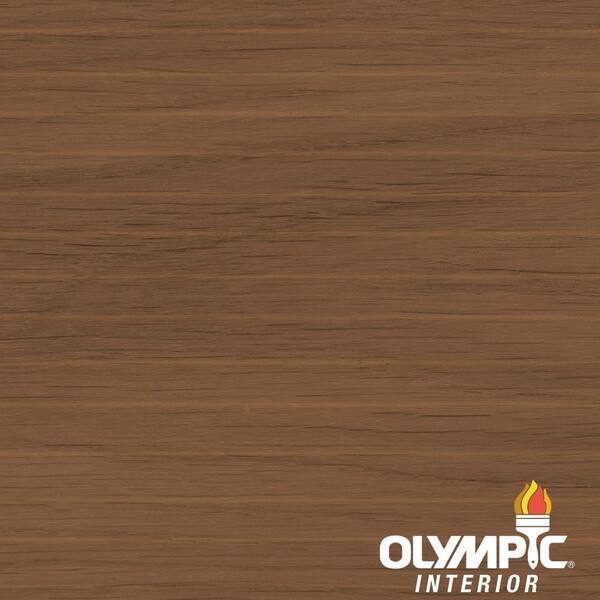 Olympic 1-qt. Espresso Semi-Transparent Oil-Based Wood Finish Penetrating Interior Stain