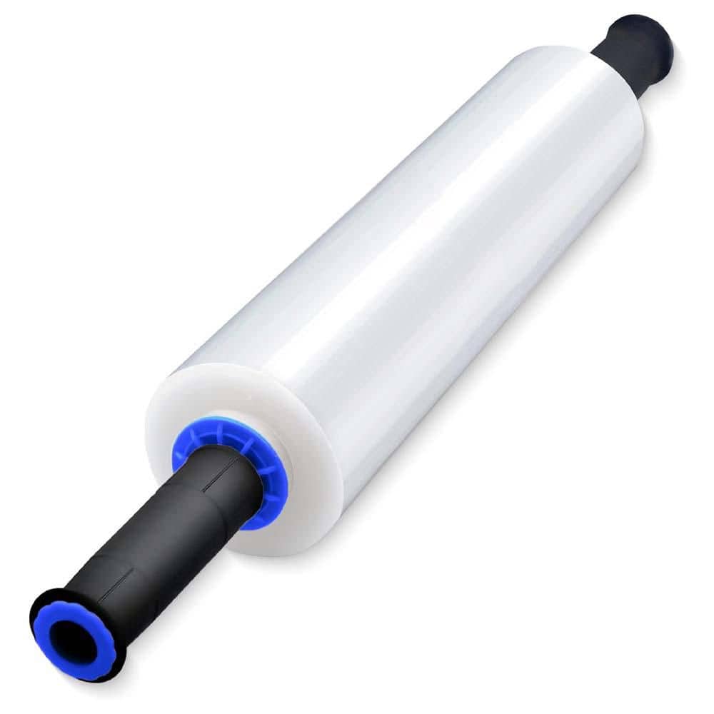 Heavy Duty Stretch Film Roll 1000 ft. 15 in. Width 60 Gauge Plastic Wrap for Moving and Packaging with Handles price history on PriceWatchPro