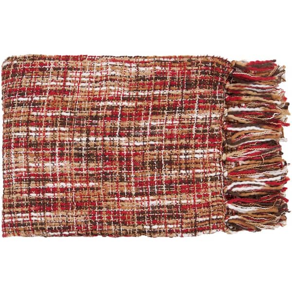 Artistic Weavers Vernier Cherry Throw Blanket