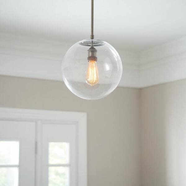 Home Decorators Collection 9 In 1 Light Aged Bronze Globe Pendant Hd 1611ab The Depot 1 Light Aged Bronze Globe Pendant Hd, Pendant Lamps Home Depot