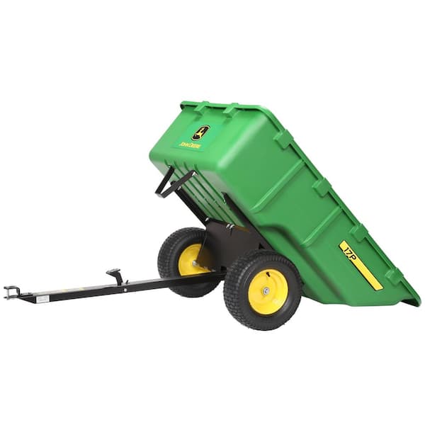 1,000 lb. 17 cu. ft. Tow-Behind Poly Utility Cart