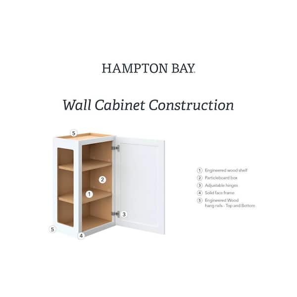 Hampton Bay Courtland 30 in. W x 12 in. D x 36 in. H