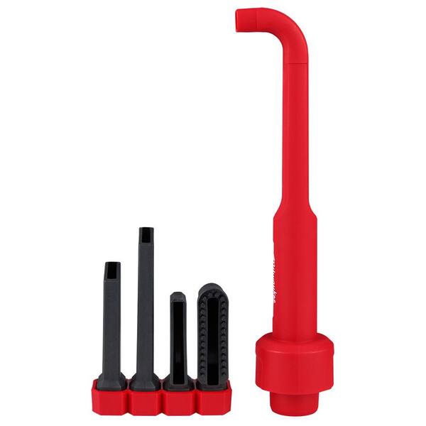 thumbnail image 2 of Milwaukee 49-90-2026 AIR-TIP 4-in-1 Right Angle Cleaning Tool Attachment 2 of 3