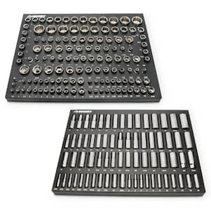 1/4 in., 3/8 in., and 1/2 in. Drive Socket Set in EVA Foam (200-Piece)