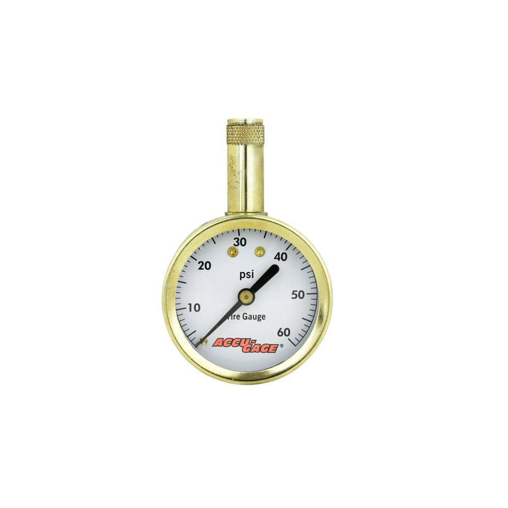 UPC 052134100606 product image for Tire Pressure Gauge 11 in. Braided Air Hose Straight Foot Air Chuck 60 PSI | upcitemdb.com