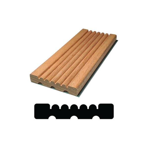 Weaber WM 286 5/8 in. x 3-1/4 in. Oak Casing Molding 74002 - The