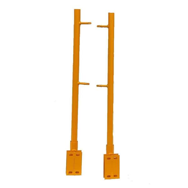 FORTRESS 42 in. Scaffold Guard Posts (2-Pack)