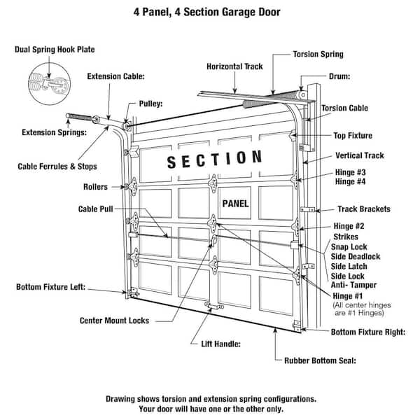 Prime-Line 250 lbs. Diecast, Gold Torsion Spring, Right Hand GD