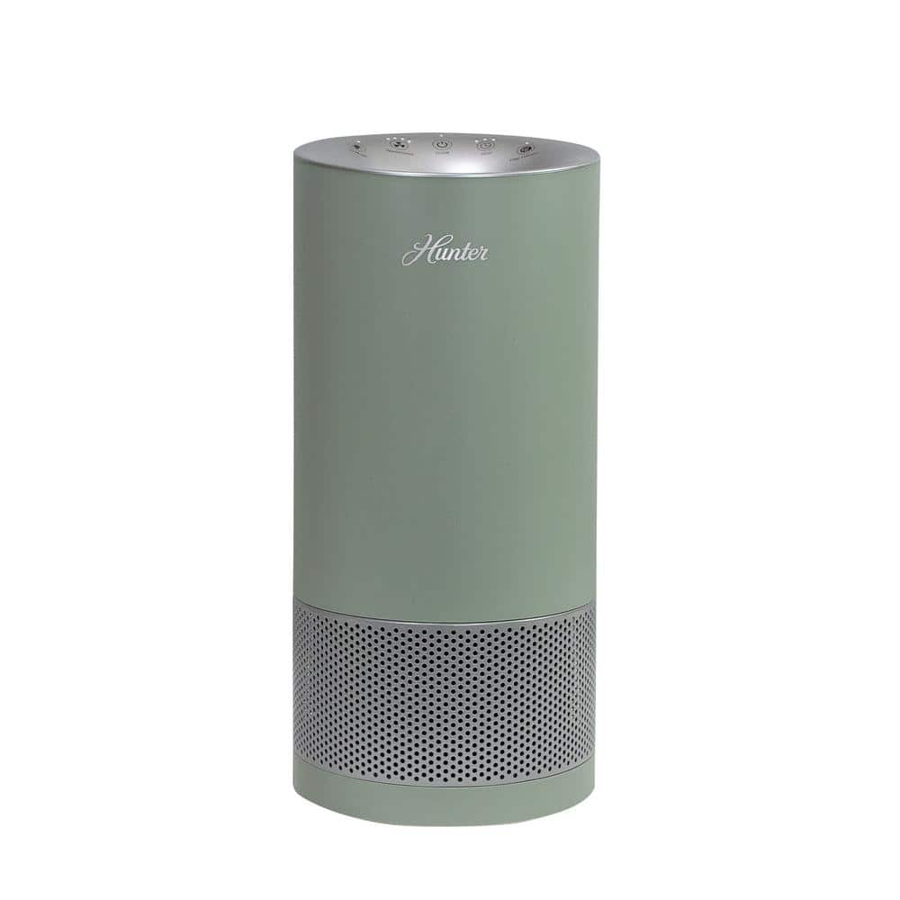 Hunter HP400 104 sq. ft. Round Tower Air Purifier for Allergy and