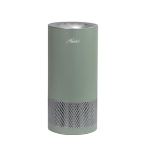 HP400 104 sq. ft. Round Tower Air Purifier for Allergy and Asthma Relief in Sage and Silver