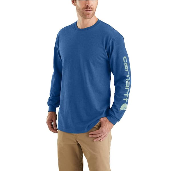 Carhartt Men's 3 XL Lakeshore Heather Cotton/Polyester Loose Fit ...