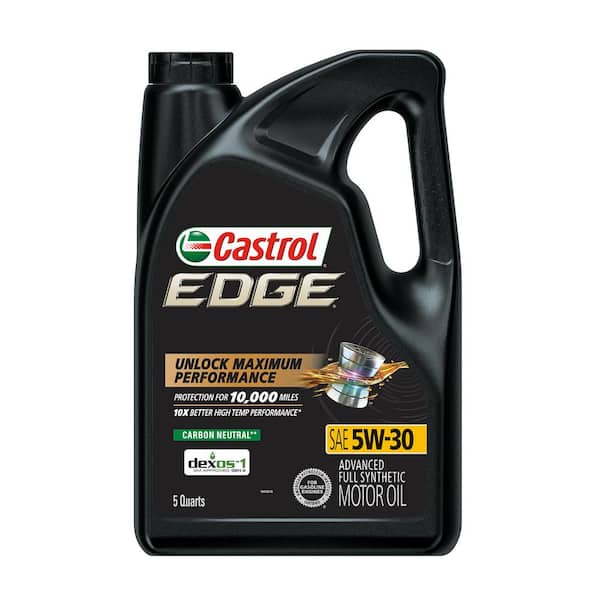 Castrol EDGE 10W-40 Advanced Full Synthetic Motor Oil, 1 Quart, Pack of 6
