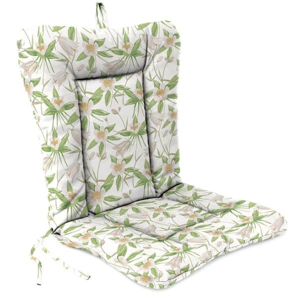Jordan Manufacturing 38 in. L x 21 in. W x 3.5 in. T Rectangular Outdoor Dining Chair Cushion in Alleah Chutney