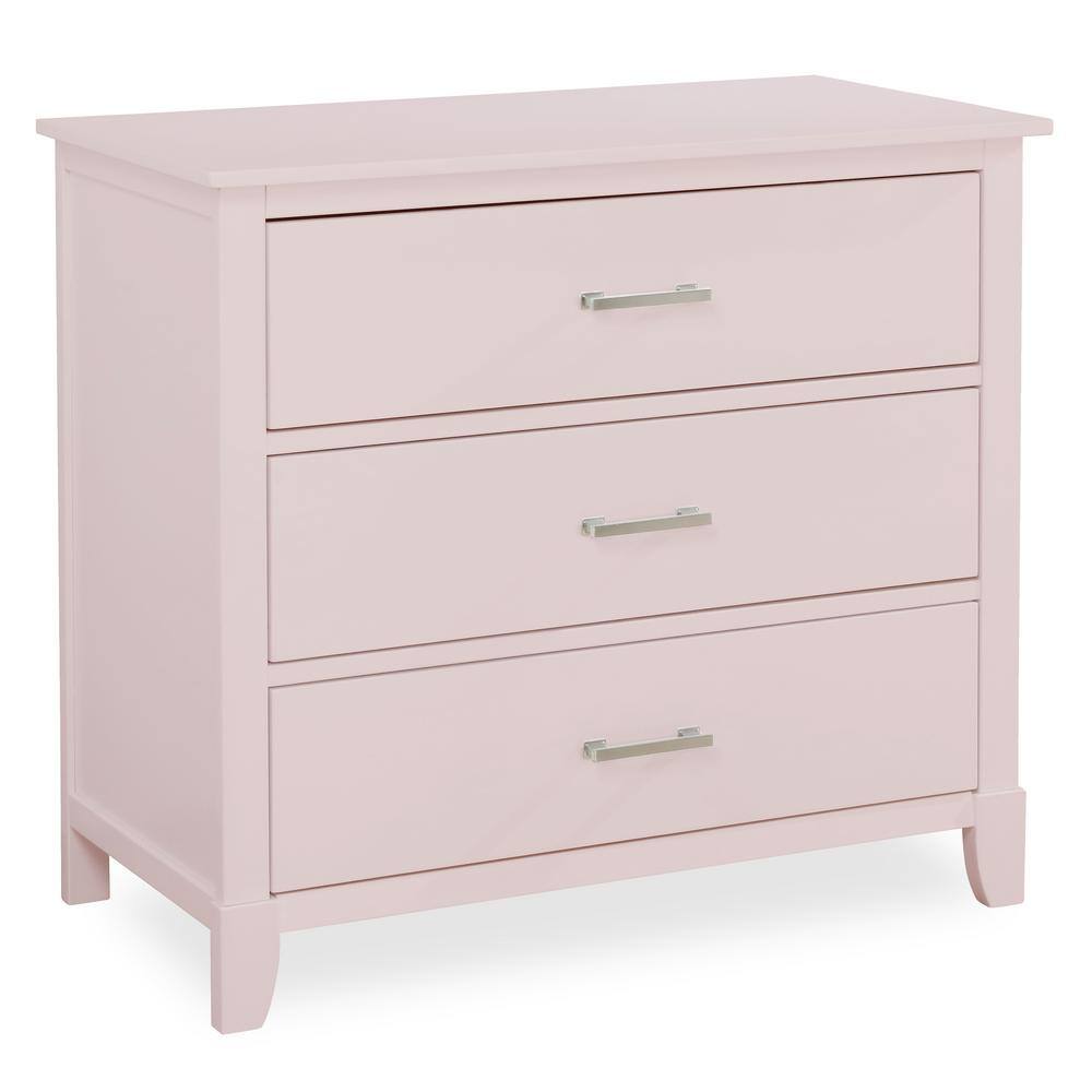 Dream On Me - Brandclub - Universal Blush Pink 3-Drawers Chest I Kids Dresser I 3-Drawers Dresser I Mid Century Modern Dream On Me - Brandclub - Universal Blush Pink 3-Drawers Chest I Kids Dresser I 3-Drawers Dresser I Mid Century Modern