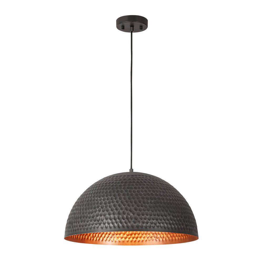 Macalla 1-Light Antique Oversized Hand-Hammered Texture lsland Dome Pendant Light price history on PriceWatchPro