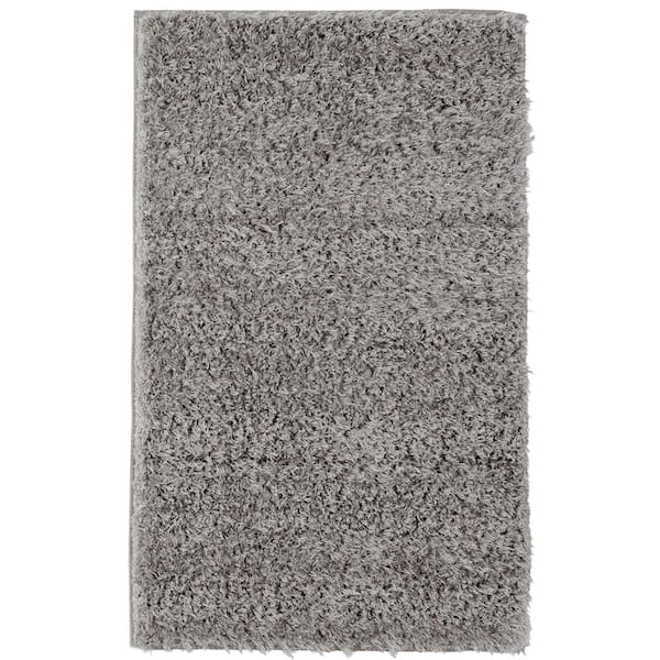 TrafficMaster Chrome Shag  Doormat 2 ft. x 4 ft. Accent Rug