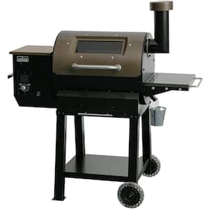 515 sq. in. Skylights AS550P Wood Pellet Grill Smoker ASCA Patented System in Bronze