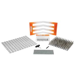 120-Stud Track Pack with Round Backers - 1.625 in. Stud Length