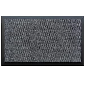 Charcoal 36 in. x 96 in. Teton Residential Commercial Mat