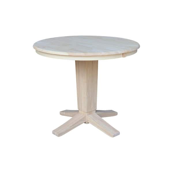 Unfinished pedestal table new arrivals