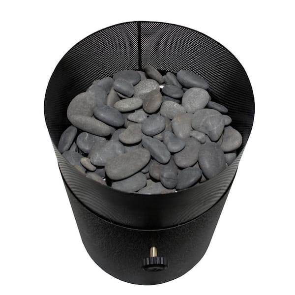 Flame King Smokeless Outdoor Mini Tabletop Fire Bowl Pit Dual Fuel Propane and Butane FK-TTFP