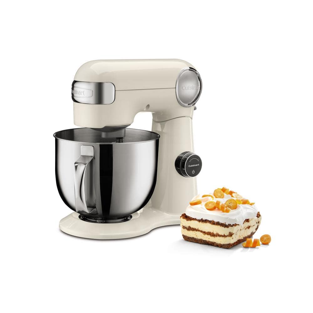 Cuisinart Precision Master 5.5 Qt. 12-Speed Robins Egg Die Cast Stand Mixer  with Attachments SM-50TQ - The Home Depot