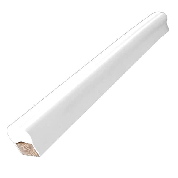 Dock Edge 6 ft. White Piling Post Bumper with 2 in. x 4 in. Mount