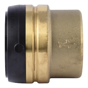 2 in. Push-to-Connect Brass End Cap Fitting