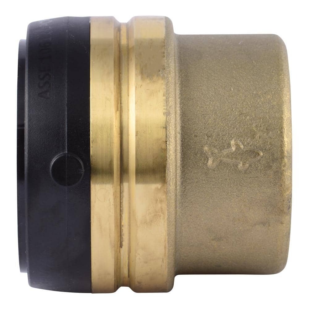 2 in. Push-to-Connect Brass End Cap Fitting price history on PriceWatchPro