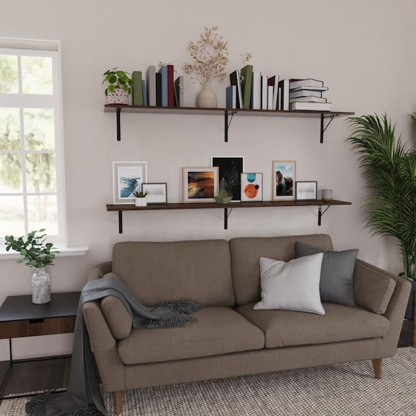 Everbilt 12 in. W x 72 in. D, Chestnut, Laminated Decorative Wall