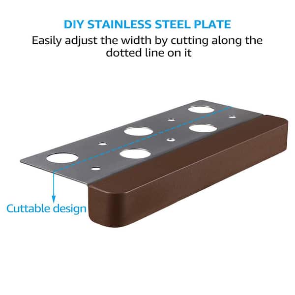 Lukyamzn Low Voltage 12V Soft White, 1.5W Brown LED Landscape