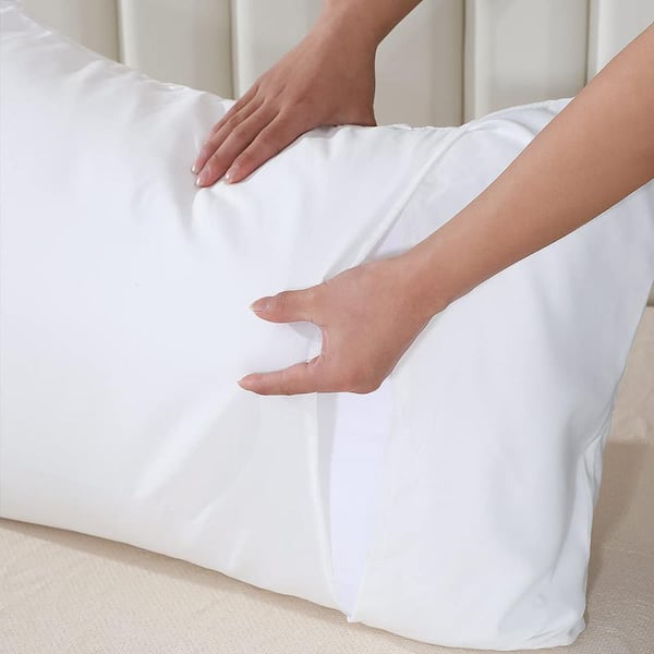 Pillow Shams Set of 2 Queen Size Pillow Shams White Pillow Shams Queen  White Pillow Shams (Set of 2)