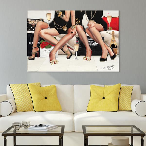 Empire Art Direct Couture Racquet Tempered Glass Graphic Wall Art