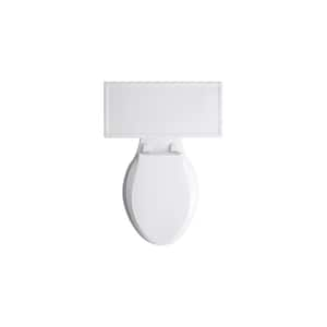 Memoirs 12 in. Rough In 2-Piece 1.6 GPF Single Flush Elongated Toilet in White Seat Not Included