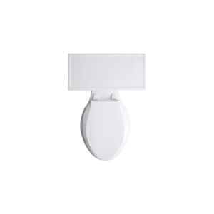 Memoirs 12 in. Rough In 2-Piece 1.28 GPF Single Flush Elongated Toilet in White Seat Not Included