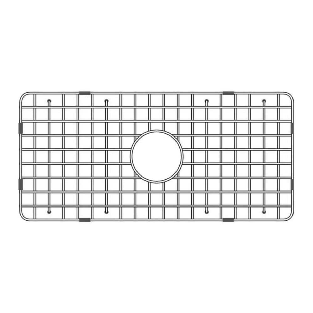 Modern Stainless Steel Sink Grid with Bumpers