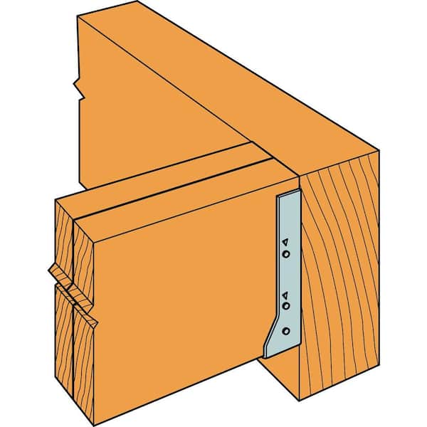 HUC ZMAX Galvanized Face-Mount Concealed-Flange Joist Hanger for Double 2x8 Nominal Lumber