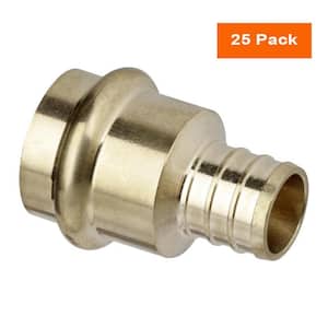 Viega PureFlow 1/2 in. x 3/4 in. Crimp/Press Zero-Lead Bronze